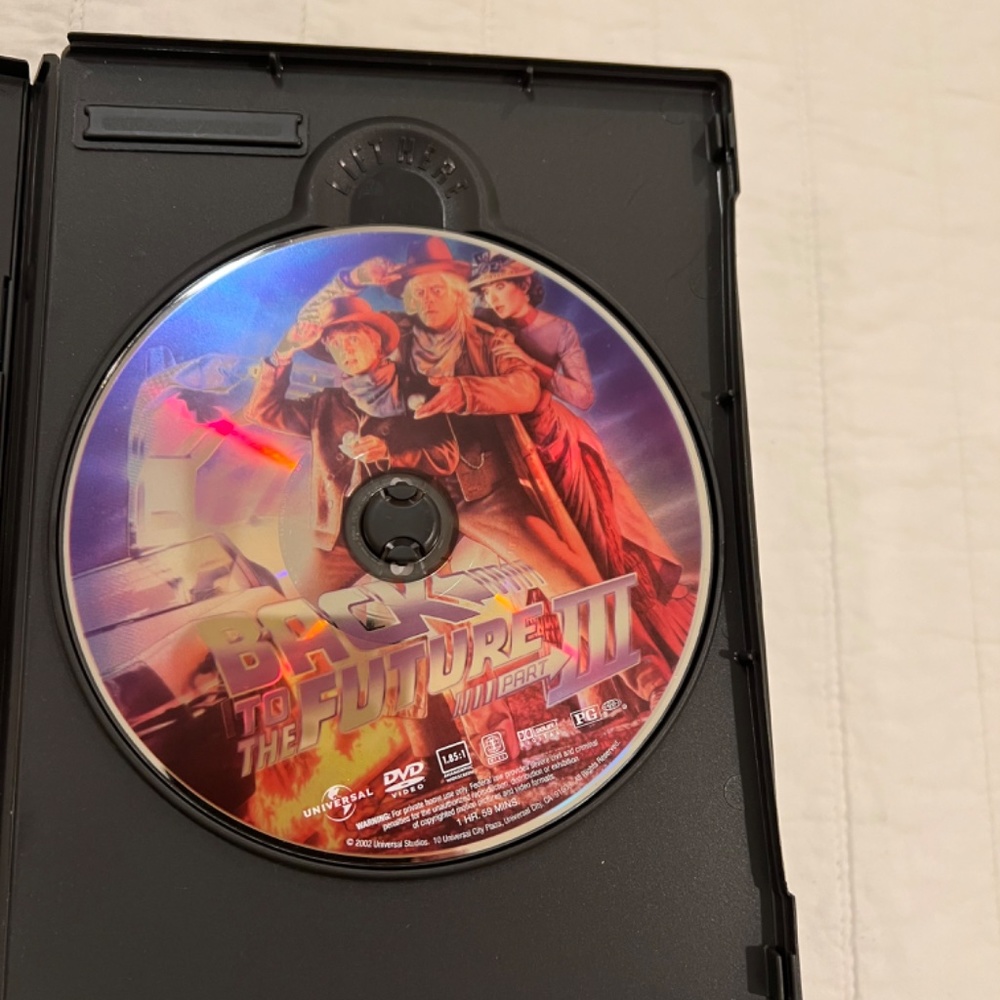 Back to the Future DVD Steven Spielberg The Complete Trilogy 2002 3-Disc - Picture 7 of 9
